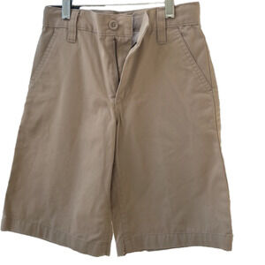 🌿Old Navy khaki boys twill shorts, size 10 slim🌿